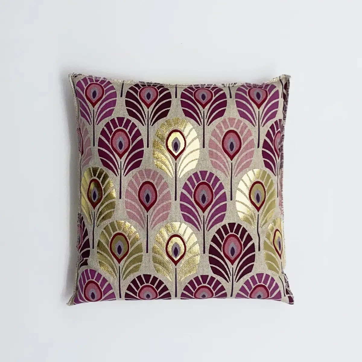 Coussin - Art Déco Violet