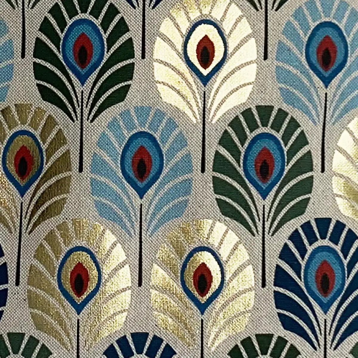 Coussin - Art Déco Bleu