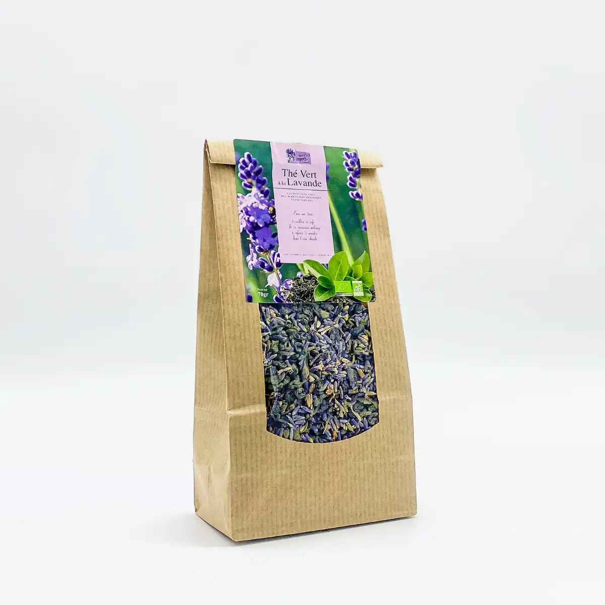 Thé Vert à la Lavande BIO - 70g